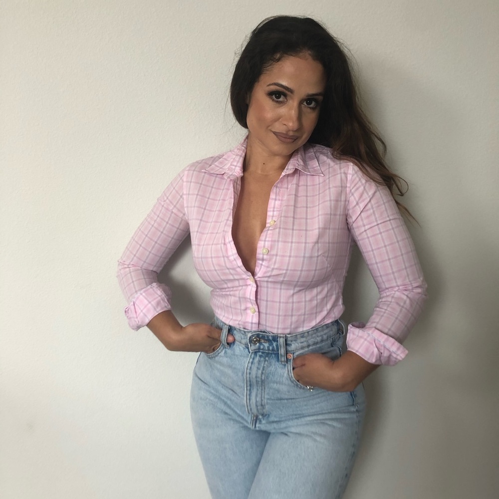 Banana Republic Plaid Long Sleeve